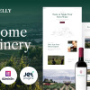 Winelly - Wine Tasting Theme with WordPress Elementor Theme