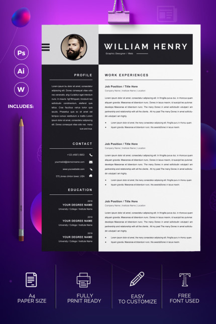 Kit Graphique #95627 Propre R�sum� Web Design - Logo template Preview