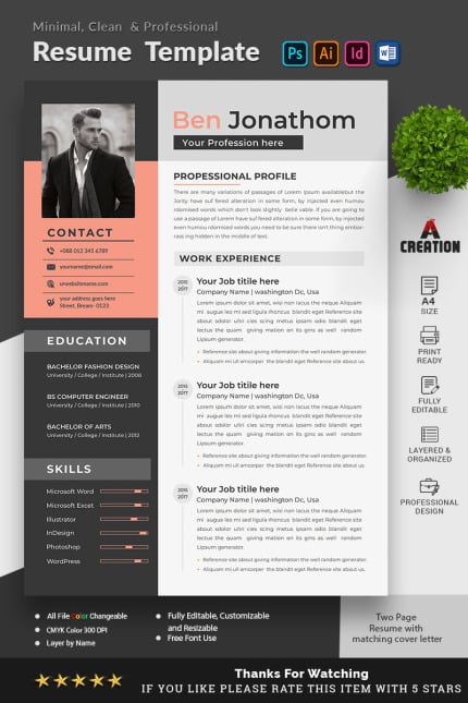 Template #95670 A4 Bundle Webdesign Template - Logo template Preview