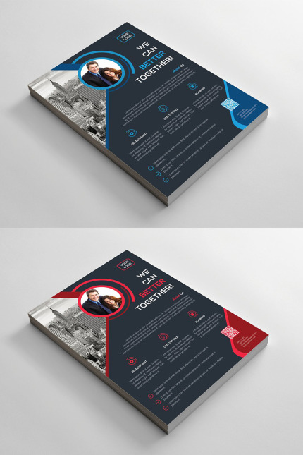 Template #95674 Abstract Flyer Webdesign Template - Logo template Preview