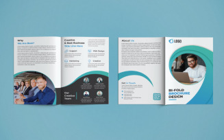 Bifold Brochure Design - Corporate Identity Template