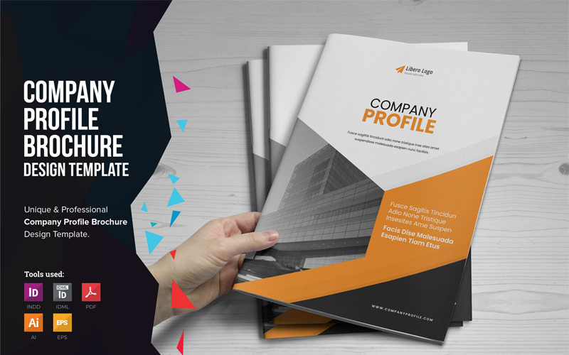 Mouri - Company Profile Brochure - Corporate Identity Template