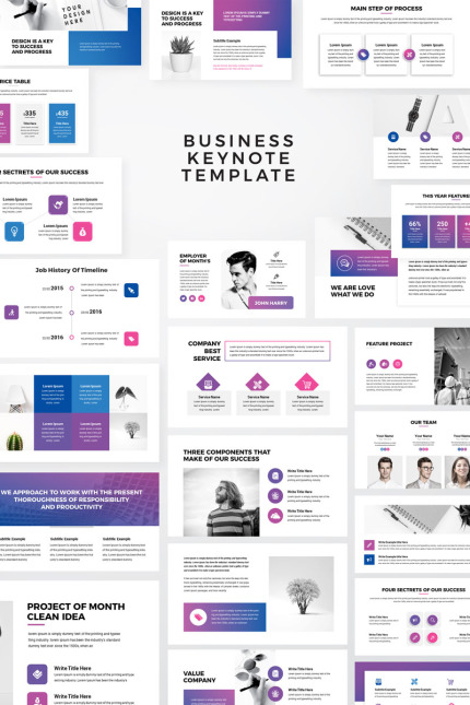 Template #95721 Keynote Business Webdesign Template - Logo template Preview