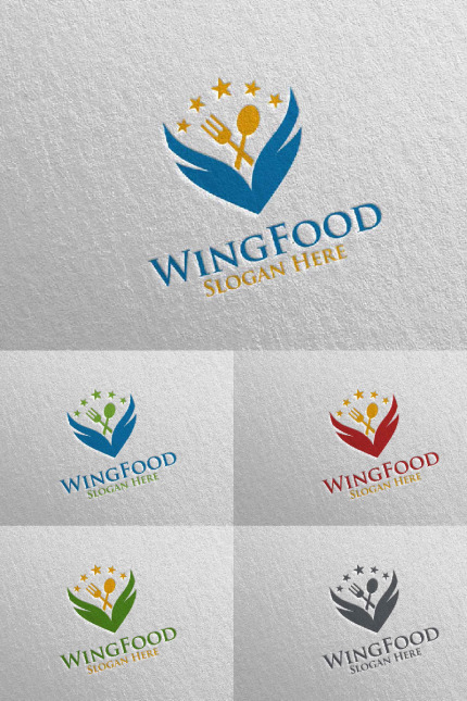 Template #95738 Logo Fork Webdesign Template - Logo template Preview