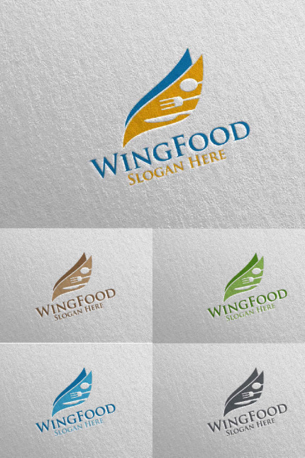 Template #95739 Logo Fork Webdesign Template - Logo template Preview