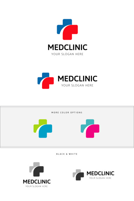 Template #95747 Logo Clinic Webdesign Template - Logo template Preview