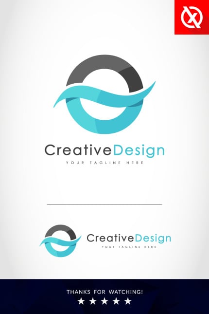 Template #95752 Aqua Splash Webdesign Template - Logo template Preview