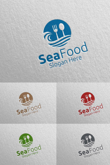 Template #95757 Logo Fork Webdesign Template - Logo template Preview