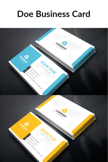 Template #95765 Card Creative Webdesign Template - Logo template Preview