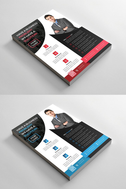 Template #95768 Flyer Advert Webdesign Template - Logo template Preview