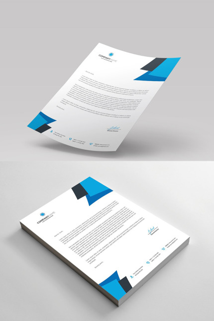 Template #95775 Agency Blue Webdesign Template - Logo template Preview