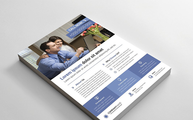 Clean Modern Flyer - Corporate Identity Template