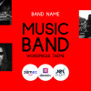 Freebone - Wordpress Music Band WordPress Theme