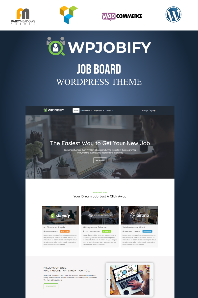 WPJobify - Job Board WordPress Theme