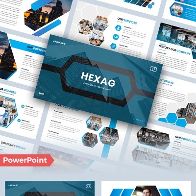 Hexag â€“ Business PowerPoint Template