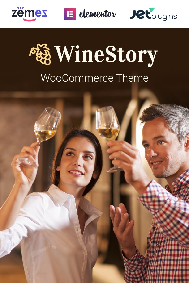 WineStory - Genuine And Charming Winery WooCommerce Theme