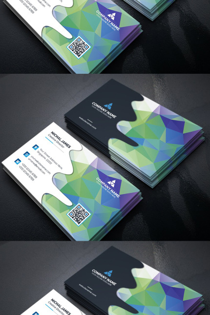 Template #96132 Blue Business Webdesign Template - Logo template Preview