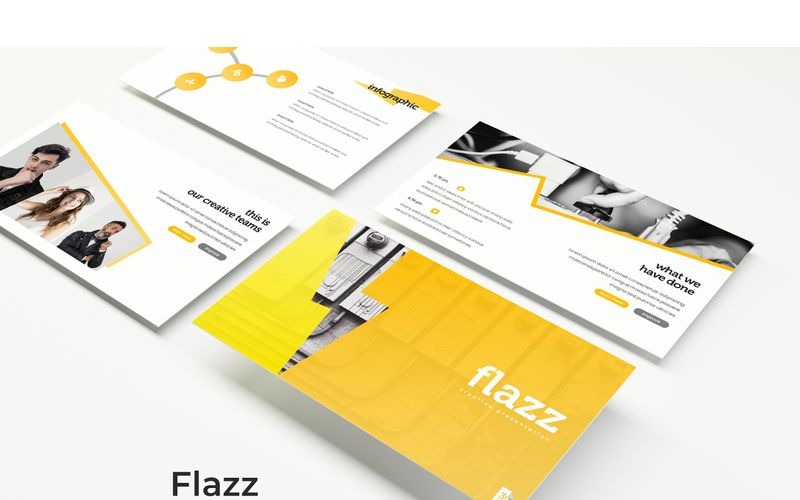 Flazz PowerPoint template PowerPoint Template