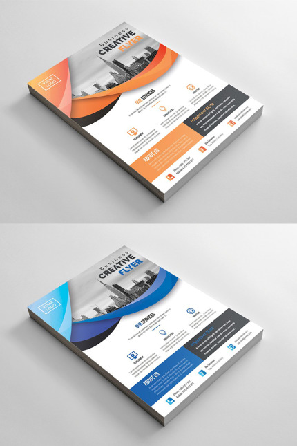 Template #96312 Flyer Advert Webdesign Template - Logo template Preview