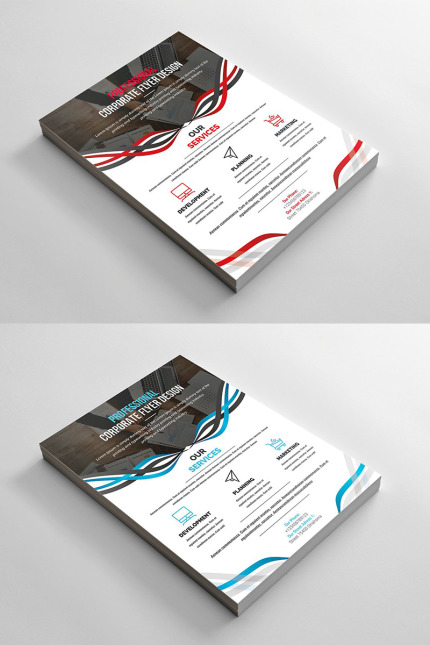 Template #96328 Abstract Flyer Webdesign Template - Logo template Preview