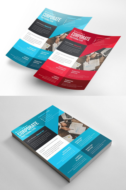 Template #96368 Flyer Advert Webdesign Template - Logo template Preview