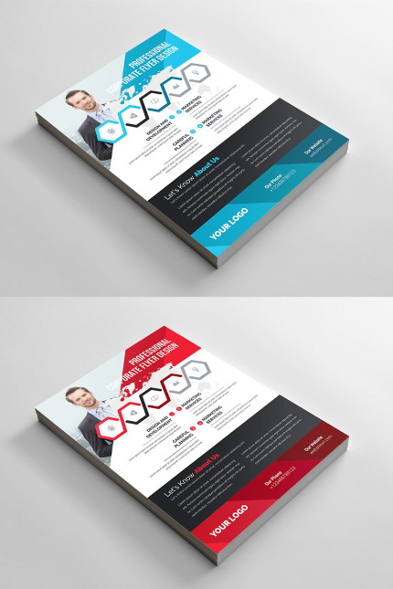 Template #96369 Flyer Advert Webdesign Template - Logo template Preview