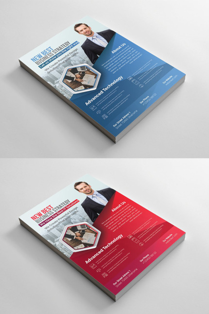 Template #96371 Flyer Advert Webdesign Template - Logo template Preview