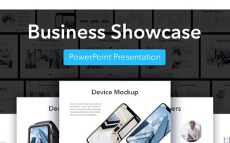 Business Showcase PowerPoint template