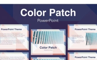 Color Patch PowerPoint template