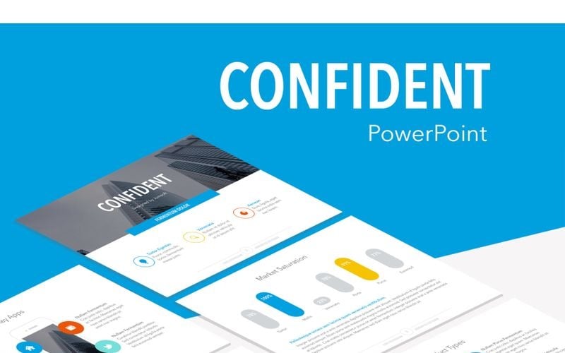 Confident PowerPoint template PowerPoint Template