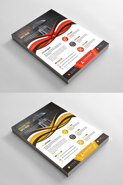 Template #96400 Flyer Advert Webdesign Template - Logo template Preview