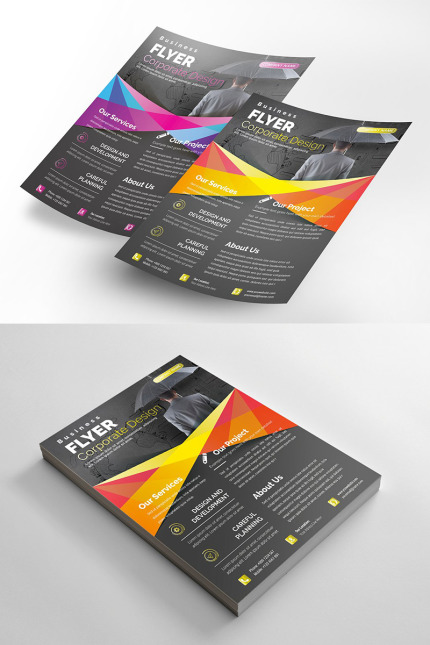 Template #96401 Flyer Advert Webdesign Template - Logo template Preview