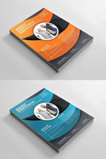 Template #96463 Flyer Advert Webdesign Template - Logo template Preview