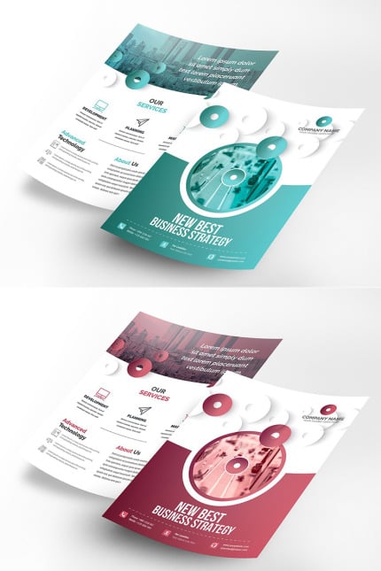 Template #96477 Flyer Advert Webdesign Template - Logo template Preview