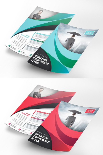 Template #96478 Flyer Advert Webdesign Template - Logo template Preview