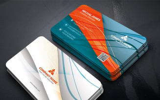 Abstract Business Card - Corporate Identity Template