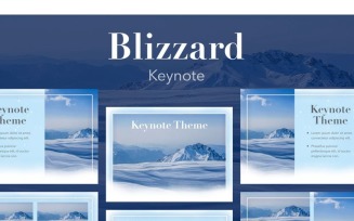 Blizzard - Keynote template