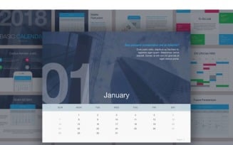 Calendar - Keynote template