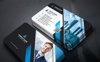 Geometric Modern Business Card - Corporate Identity Template