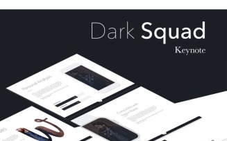 Dark Squad - Keynote template