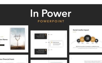 In Power PowerPoint template