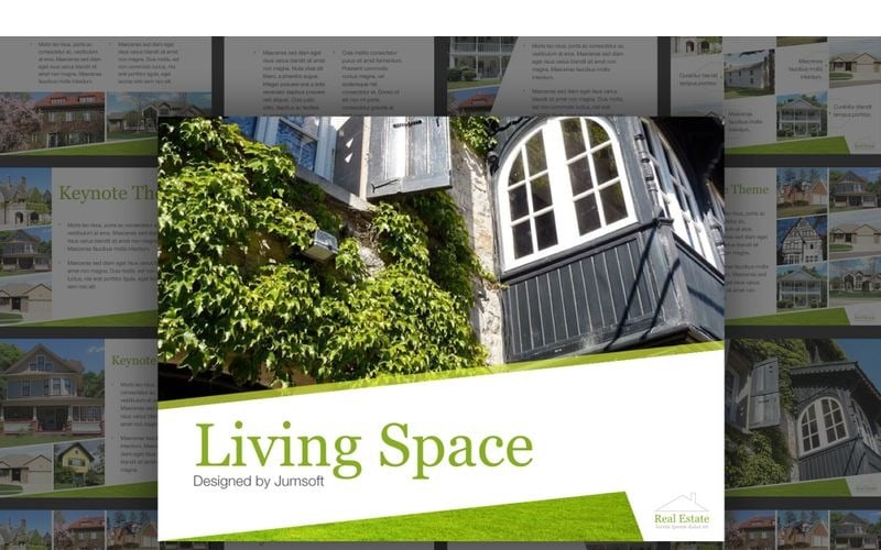 Living Space - Keynote template Keynote Template