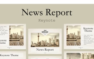 News Report - Keynote template