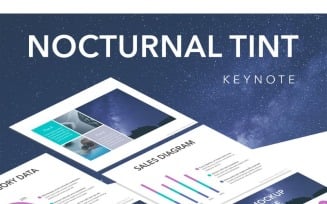 Nocturnal Tint - Keynote template