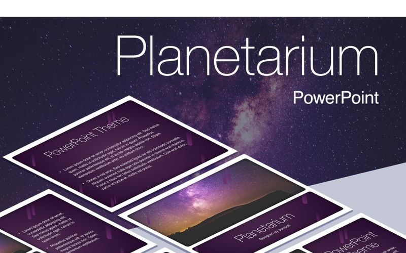 Planetarium PowerPoint template PowerPoint Template