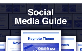 Social Media Guide - Keynote template