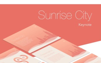 Sunrise City - Keynote template