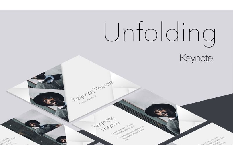 Unfolding - Keynote template Keynote Template