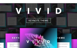 Vivid - Keynote template