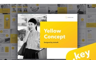 Yellow Concept - Keynote template
